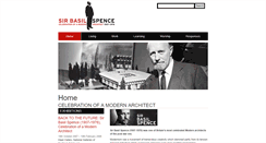 Desktop Screenshot of basilspence.org.uk