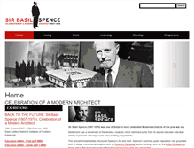 Tablet Screenshot of basilspence.org.uk